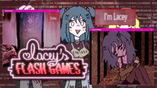 The Creepiest LOST FLASH GAME - Lacey's Flash Games Demo (Full Gameplay)