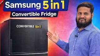 Samsung  350 liters 5-in-1 Convertible Refrigerator 🔥demo in Hindi