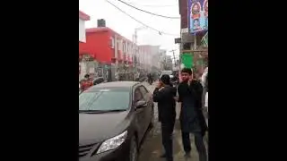 Security Tight by Rangers in Polling station of Daska