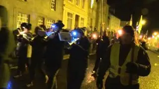 2015 Hogmanay Torchlight Procession Newburgh Fife Scotland