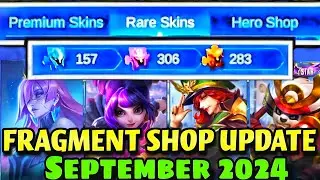 FRAGMENT SHOP SEPTEMBER 2024 UPDATE!🌸 - WHICH SKINS & WHICH HEROES?🤔