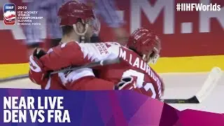 Markus Lauridsen gives Denmark the lead | Near Live | 2019 IIHF Ice Hockey World Championship