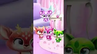 Pinky Heart Flying In a Pink Balloon 💗🎈 Fluvsies - A Fluff to Luv | TutoTOONS