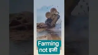 Tractors accident in field 😭😭🚜#shorts#farming #tractor #trending #trendingshorts