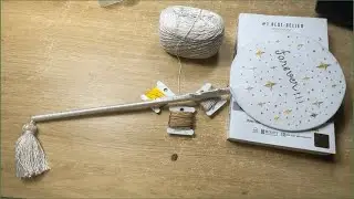 Making and embroidering hand fan for beginners - Me too - Step by step tutorial