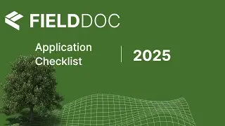 FieldDoc Pact completion checklist for your conservation and restoration application