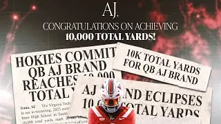 AJ Brand Jr Touchdown Highlights thru Week 10🤯
