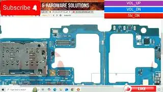 Samsung A32 (A325) power and volume keys diagram | samsung a32 buttons ways  circuits borneo