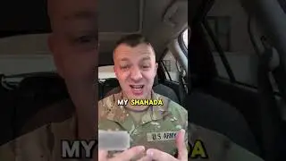 an American soldier recounts how he converted to Islam ☪️  while on a mission&hearts;️quite inspiring story