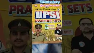 UPSI practice set 2025 ankit white rojgaar #flipkart #unboxing #trending #upsi #books #ytshorts