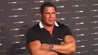 Keith Middlebrook Flexes His Muscles At The Cardi B Fashion Launch Party