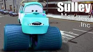 Monsters Truck Sulley / Cars Mater National Monsters