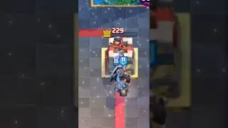 Can Valkyrie & Dark Prince 3 Crown in Clash Royale #shorts