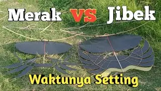 PERDANA MERAK vs JIBEK Mini #kites #kite #layangan #saranggola #pipas #patang #ram