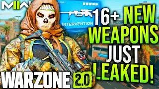 WARZONE 2: Massive WEAPONS UPDATE LEAKED! Intervention, ACR, & More Revealed! (MW2 New Weapons)