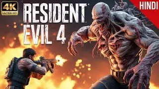 [Hindi Dub] Resident Evil 4 in Hindi 🎥 Movie Cut | Best Scenes | Leon Kennedy Edit 