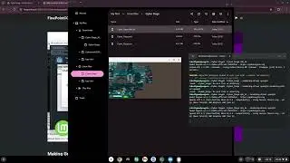 My godot game running in Chromebook on Chrome os