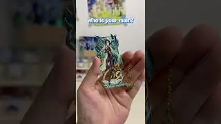 Genshin metal character bookmark🔖