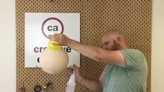 How To Make: Fiber Lampshades from Creative Cables
