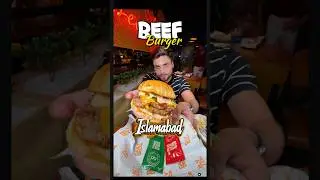 Why Everyone Loves This Beef Burger 🍔 | Daily Deli Co #islamabadfood #foodshorts #beefburger