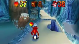 Crash Bandicoot 2 - floor 2 level 6 - CRYSTAL - passage - Cortex Strikes Back / этаж 2 уровень 6