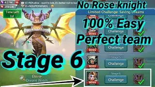 Lords mobile limited challenge saving dreams stage 6 | Limited challenge dream witch stage 6