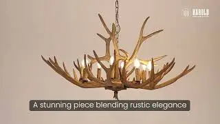 Experience the Elegance of the Savanna Chandelier | Timeless Lighting by Harold Electricals