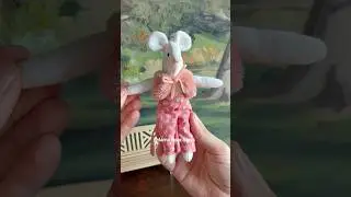 making a fluffy mouse vest &mdash; sewing process