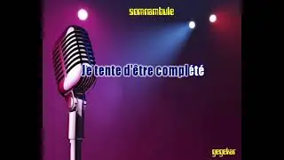 somnambule... COEUR DE PIRATE ma version en karaoke