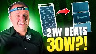 Pale Blue 21W vs. AliExpress 30W Solar Panel | Real-World Performance Test