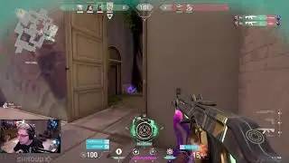 Shroud comeback to valorant