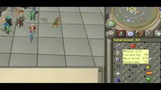 9 HP + Bunny ears + Scythe (RARE runescape accounts)
