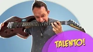 TALKshredSHOW #10 TEM QUE TER TALENTO PRA TOCAR GUITARRA? | Regisson Silva