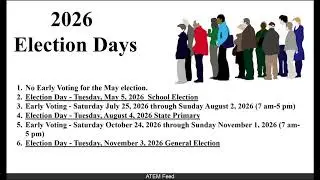 2026 Election Inspector Information with Clerk Kelly Kuiper