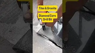 Tiles & Granite Diamond Core Drill Bit #corebits #drill #corecuttingmachine #construction #tiles
