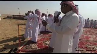 حفل الشيخ الشريف عبدالله أبوالزور العيافي لأخيه الشيخ فيصل بن مناحي الغرمول في مركز الشواق