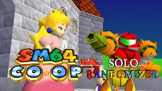 SM64 With A Randomly Changing Character | SM64 Coop Deluxe Randomizer | NOT SO Random Randomizers #2