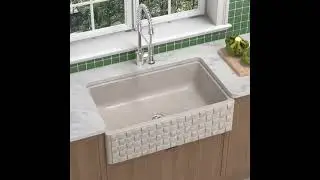 Crema Marfil Marble Kitchen Sink