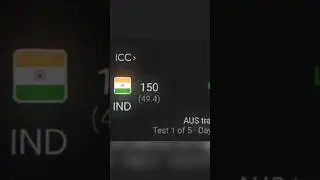 #indvsaus 1st test match highlights 2024 #cricket #shorts #viratkohli #jaspritbumrah #highlights