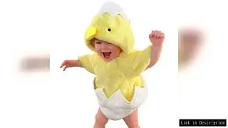Umorden Little Chicken from Shell Newborn Hatching Chick Costume for Baby Girls Boys 6-12M 12-24M Ho