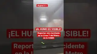 Reportan otro incidente en la L&iacute;nea 7 del Metro de la CDMX. #Metro #CDMX #Linea7 #sheinbaum