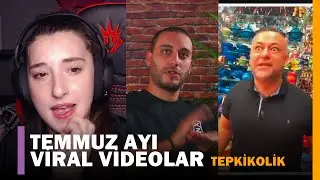 Pqueen - Temmuz Ayı Viral Videolarına Tepki İzliyor (Tepkikolik)