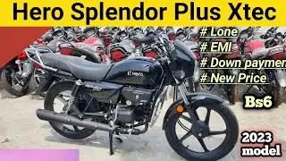 New Hero Splendor Plus Xtec Bs6 Bike 🔥 2023 Model | On road price mileage feature Hindi review |