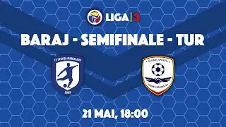 LIVE | Baraj Promovare | Stiinta Miroslava - Unirea Branistea