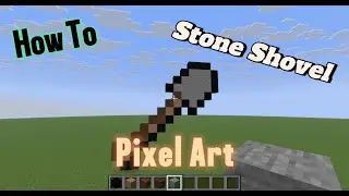 How To Stone Shovel Pixel Art