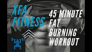 45 Minute EMOM Home Workout. XFA Fitness, Tough, Hardcore HIIT Workout