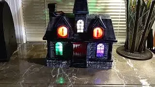 Cracker barrel animated haunted house