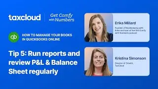 QuickBooks Online Tip #5: Run Your Reports Regularly