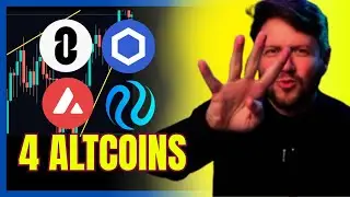 💎 4 CRIPTOMOEDAS QUERENDO ENTREGAR ALTAS PELA FRENTE !! AUGUSTO BACKES 