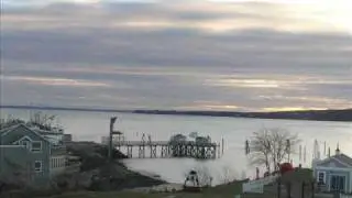 What A Difference a Day Makes:  One Day Change in Rockland, Maine